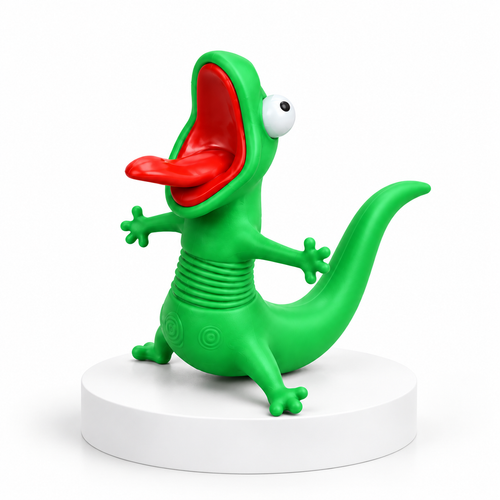 Bouncing Gecko Ornament